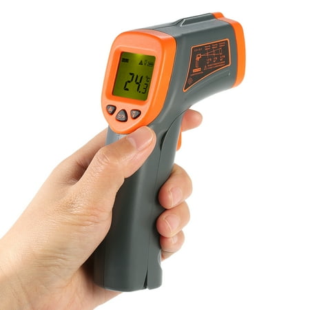 Infrarot Thermometer Pyrometer LCD Laser Temperatur IR Distanz 12:1-50~380℃ Neu
